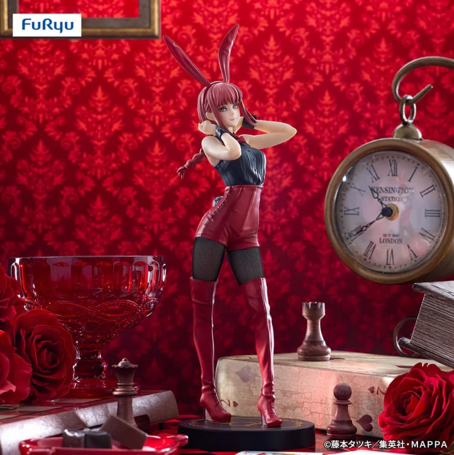 CHAINSAW MAN BICUTE BUNNIES FIGURE - MAKIMA RED VER.
